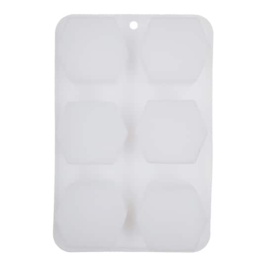 Hexagon Silicone Soap Mold by Make Market&#xAE;